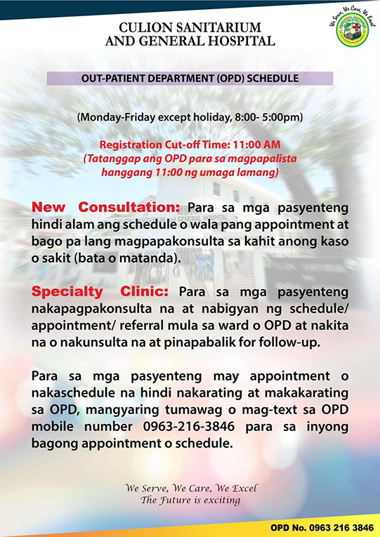 OPD Sched p1