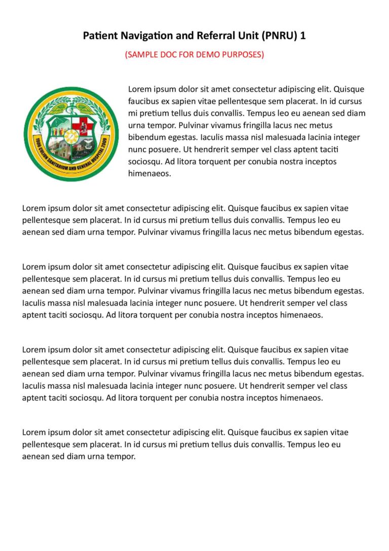 Pnru 1 sample doc image